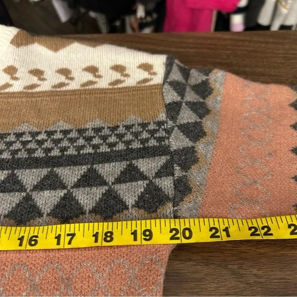 ADORA Multicolor Patterned Sweater S - Picture 9 of 11